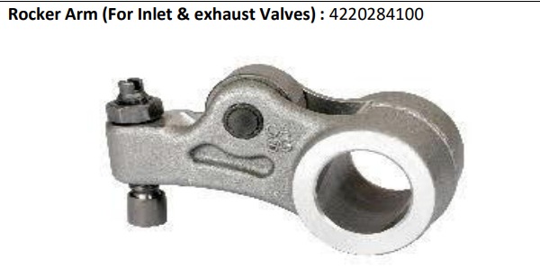 Rocker Arm Tata 3.3L BS-VI Engine - LPK/LPT 912, LPK 1212, LPT 712, LPT 1012, LPT 1112, LPT 1412, LPT 1512, Ultra T.10, T.11, T.12