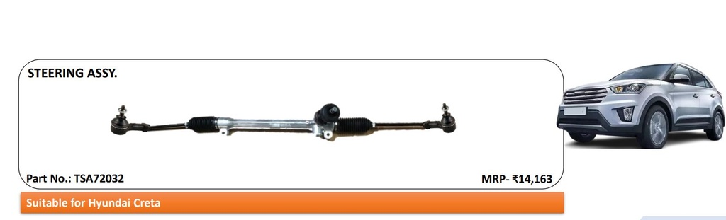 STEERING RACK ASSY CRETA
