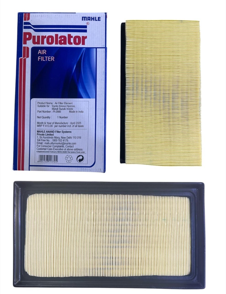 AIR FILTER Toyota Highcross, Maruti Invicto