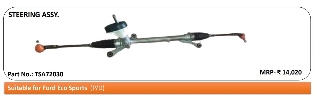 Steering Rack Assembly Ford Eco Sport