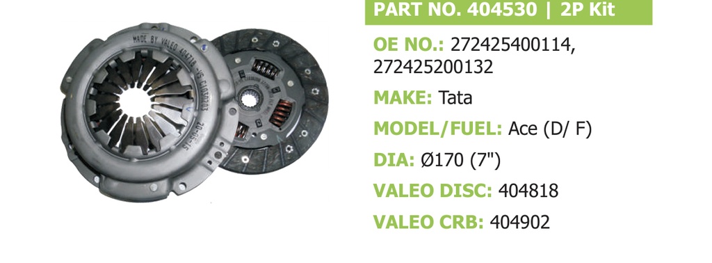 Clutch Set 2p lcv TaTa ACE