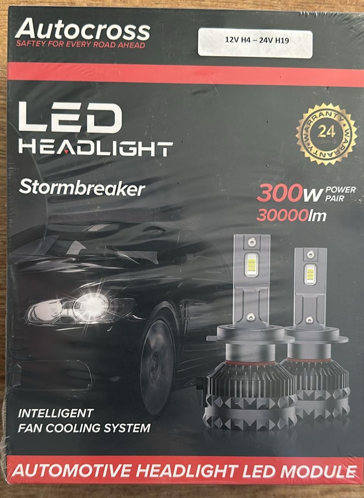 AUTOCROSS LED H4 - H19 300W