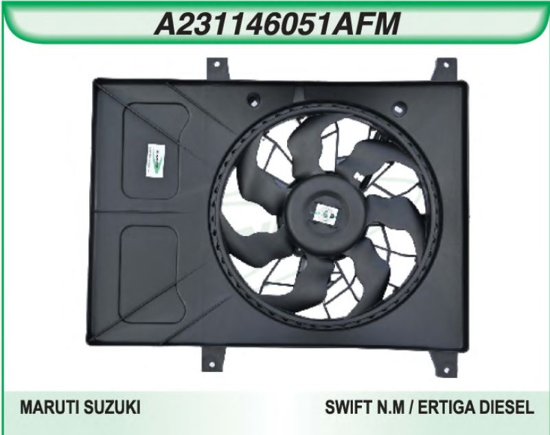 Fan Motor Assly For Maruti Swift new model Ertiga Diesel A231146051AFM
