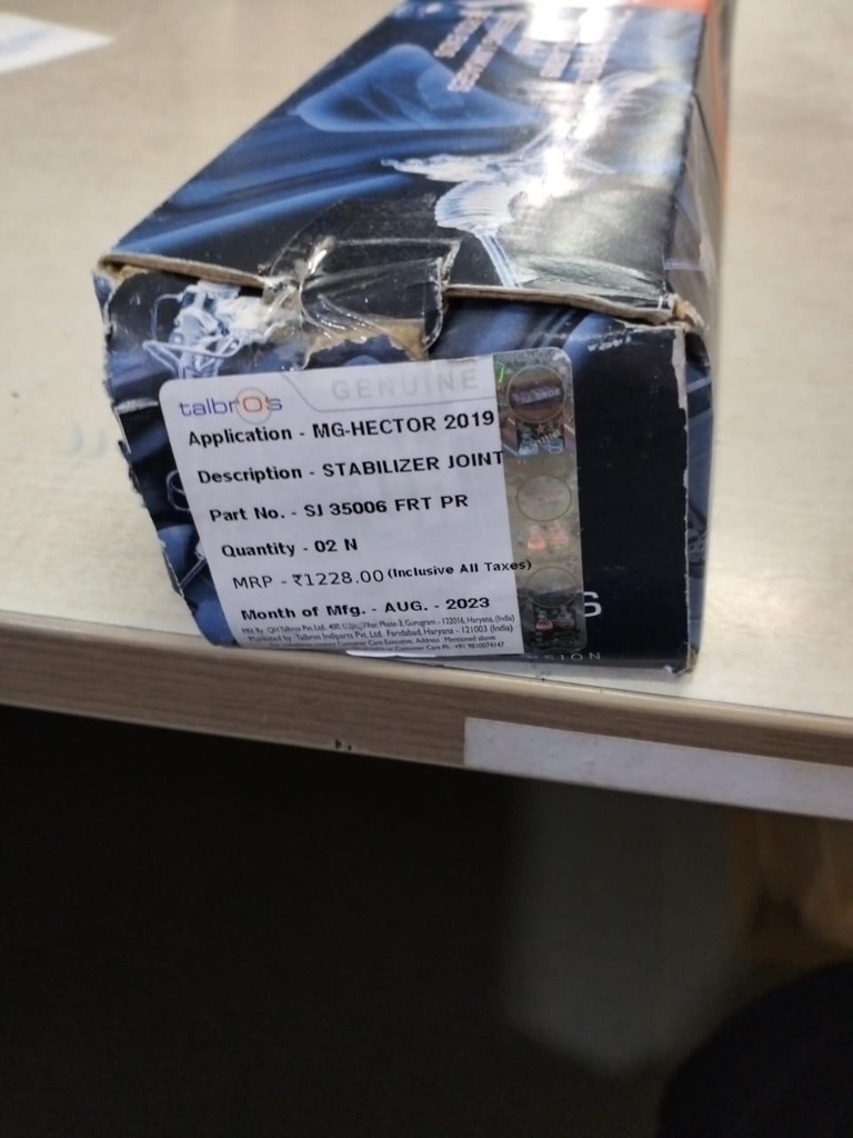 stabilizer Link Front MG Hector 2019