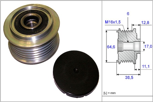 [luk 5350201100 ## 558658] OAP Bosch Alternator Audi: A6 2.8 FSI (Petrol), 3.2 FSI & FSI Quattro (Petrol), Tata 2.2L Dicor TDiC: Safari Storme, Aria 5350201100