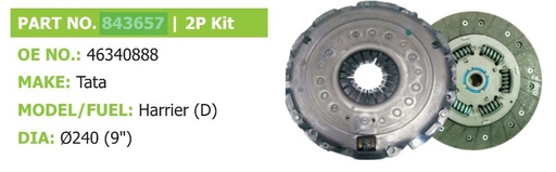 [va 843657] Clutch Set TATA Harrier