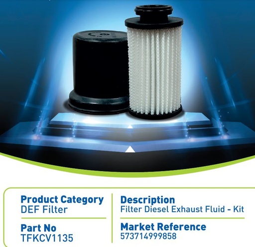 [TATA TFKCV1135] Filter Diesel Exhaust Fluid - KIT (2695/- less coupen 100) REF : 573714999858