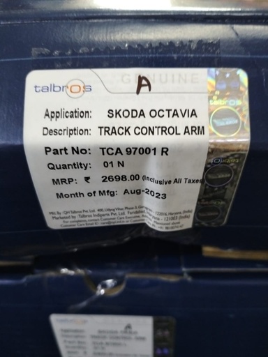 [qh TCA 97001 R] Track Control Arm Skoda Octavia