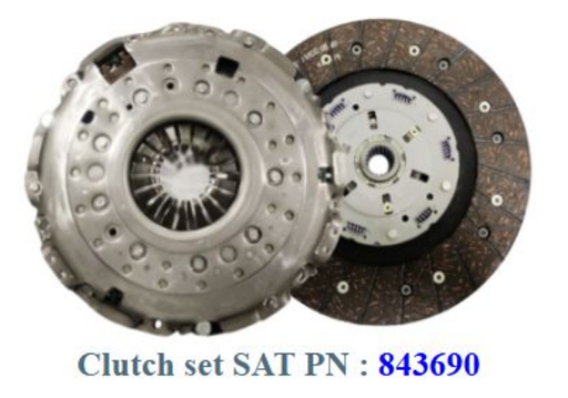 [VA 843690] Clutch Set SAT Jeep Meridian 2L BS6 (2022-Now) TATA Harrier 2L BS4 & BS6 (2019-Now) MG Hector 2L BS4 & BS6 (2019-Now) TATA Safari 2L BS6 (2021-Now)Jeep Compass 2L  BS4 & BS6 (2017-Now) All Diesel