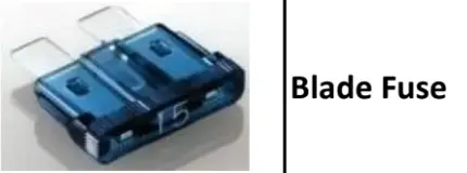 [M FUS-STDZT-025] 25 Amps Standard Blade Fuse Natural (100)