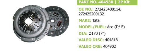 [va 404530] Clutch Set 2p lcv TaTa ACE