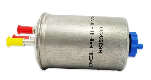 [del r 6353430-9188-601 CD] Delphi-TVS R6353430 (9188-601) Assy Fuel Filter (253409110117) Fuel Filter 3 Pipe Super Ace Mint/ XENON YODHA LPK 407, SFC 407, SFC 709, SUPER ACE MINT 1.4, XENON YODHA 4SPCR10, BS4