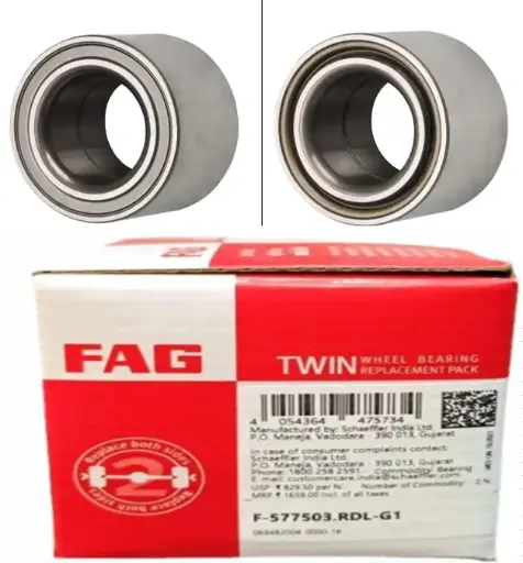 [FAG F-577503.RDL-G1 (set of 2)] Front Wheel A-STAR/ALTO/ALTO 800/ALTO K10/CELERIO/WAGON R/ZEN ESTILO (Petrol) (Set of 2)